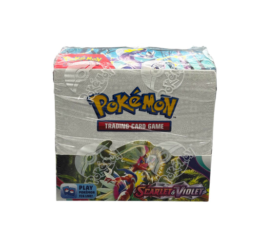 Pokemon Karmesin & Purpur S&V Base Display (englisch)