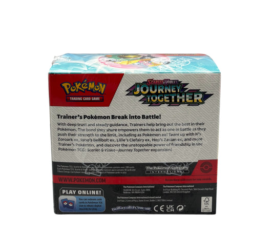 Pokemon Karmesin & Purpur Journey Together Display (englisch)