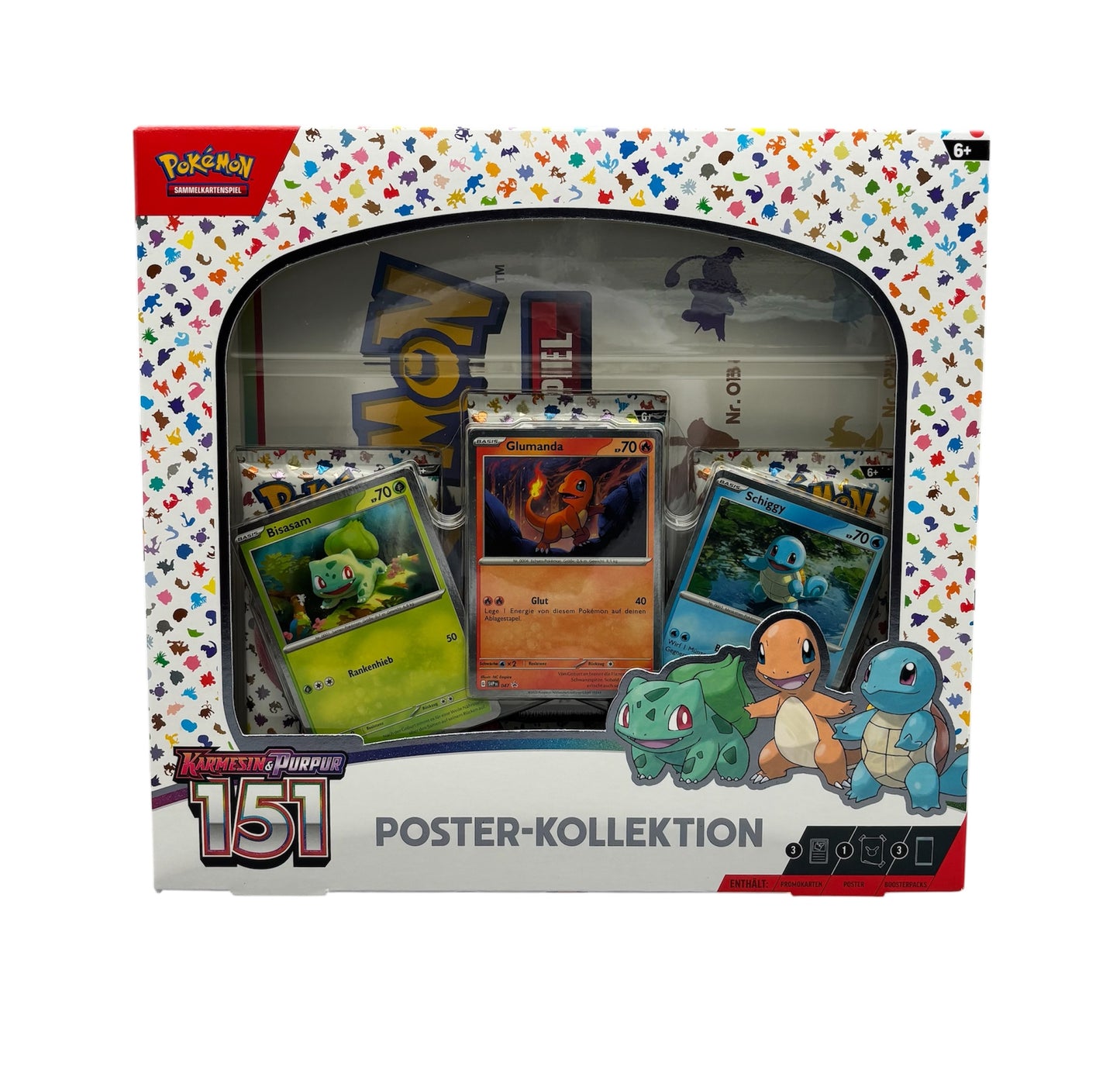 Pokemon Karmesin & Purpur 151 Poster-Kollektion (deutsch)