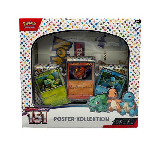 Pokemon Karmesin & Purpur 151 Poster-Kollektion (deutsch)