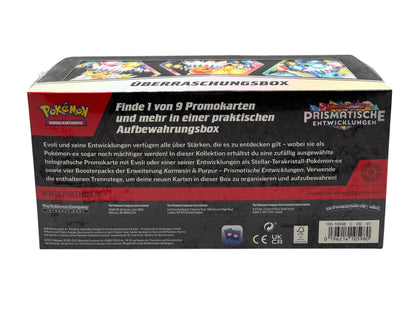 Pokemon Karmesin & Purpur Prismatische Entwicklungen Überraschungsbox (deutsch)