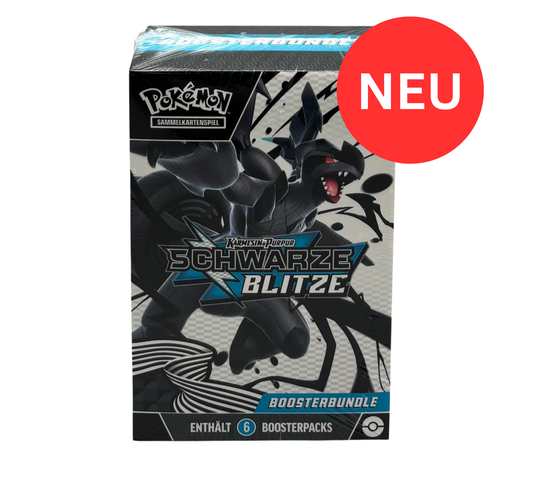 Pokemon Karmesin & Purpur Schwarze Blitze Boosterbundle (deutsch)