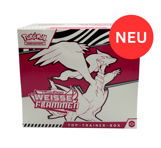 Pokemon Karmesin & Purpur Weisse Flammen Top-Trainer-Box (deutsch)