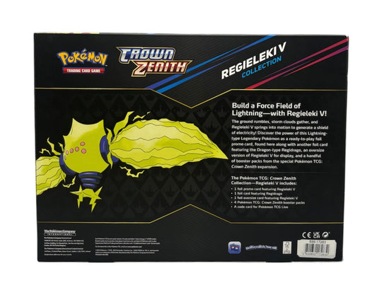 Pokemon Schwert & Schild Crown Zenith Regieleki V Kollektion (englisch)