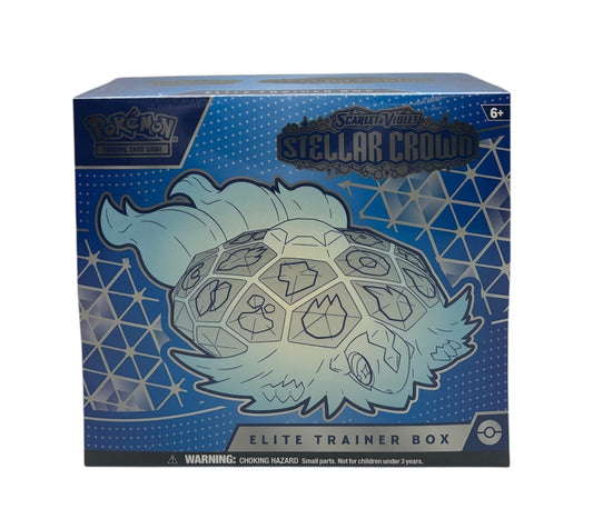 Pokemon Karmesin & Purpur Stellar Crown Elite-Trainer-Box (englisch)