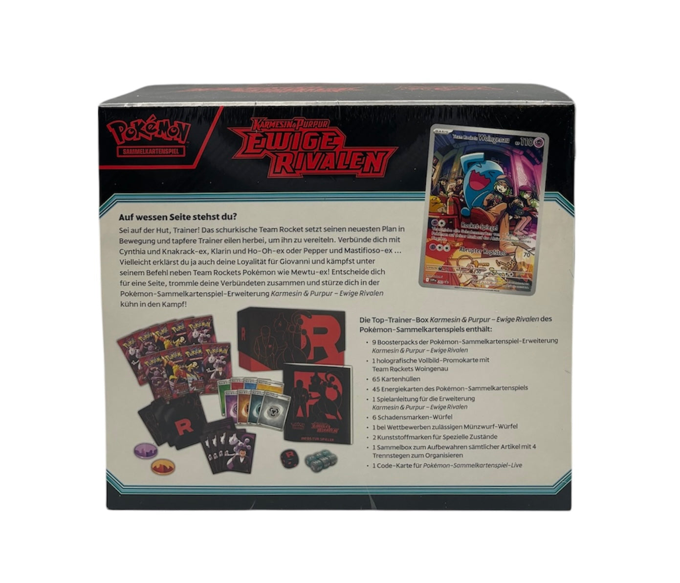 Pokemon Karmesin & Purpur Ewige Rivalen Top-Trainer Box (deutsch)
