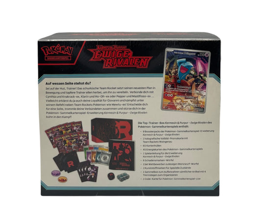 Pokemon Karmesin & Purpur Ewige Rivalen Top-Trainer Box (deutsch)