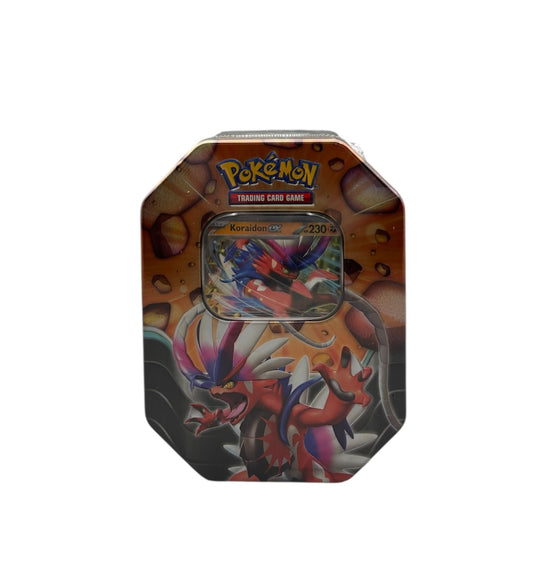 Pokemon Slashing Legends Tins Koraidon EX Tin-Box (englisch)