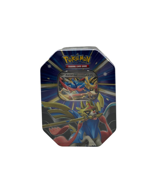 Pokemon Slashing Legends Tins Zacian EX Tin-Box (englisch)