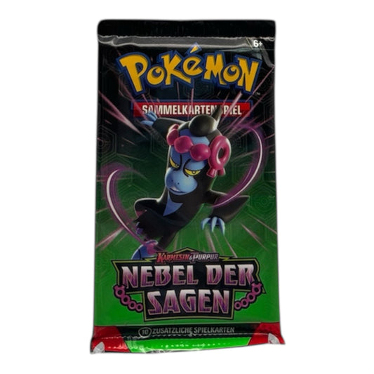 Pokemon Karmesin & Purpur Nebel der Sagen Booster (deutsch)