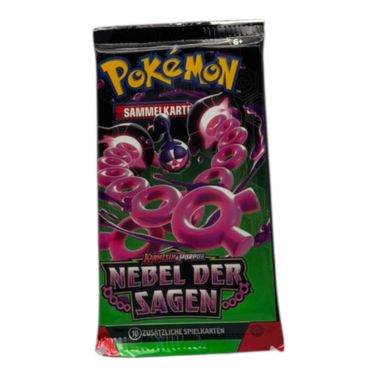Pokemon Karmesin & Purpur Nebel der Sagen Booster (deutsch)