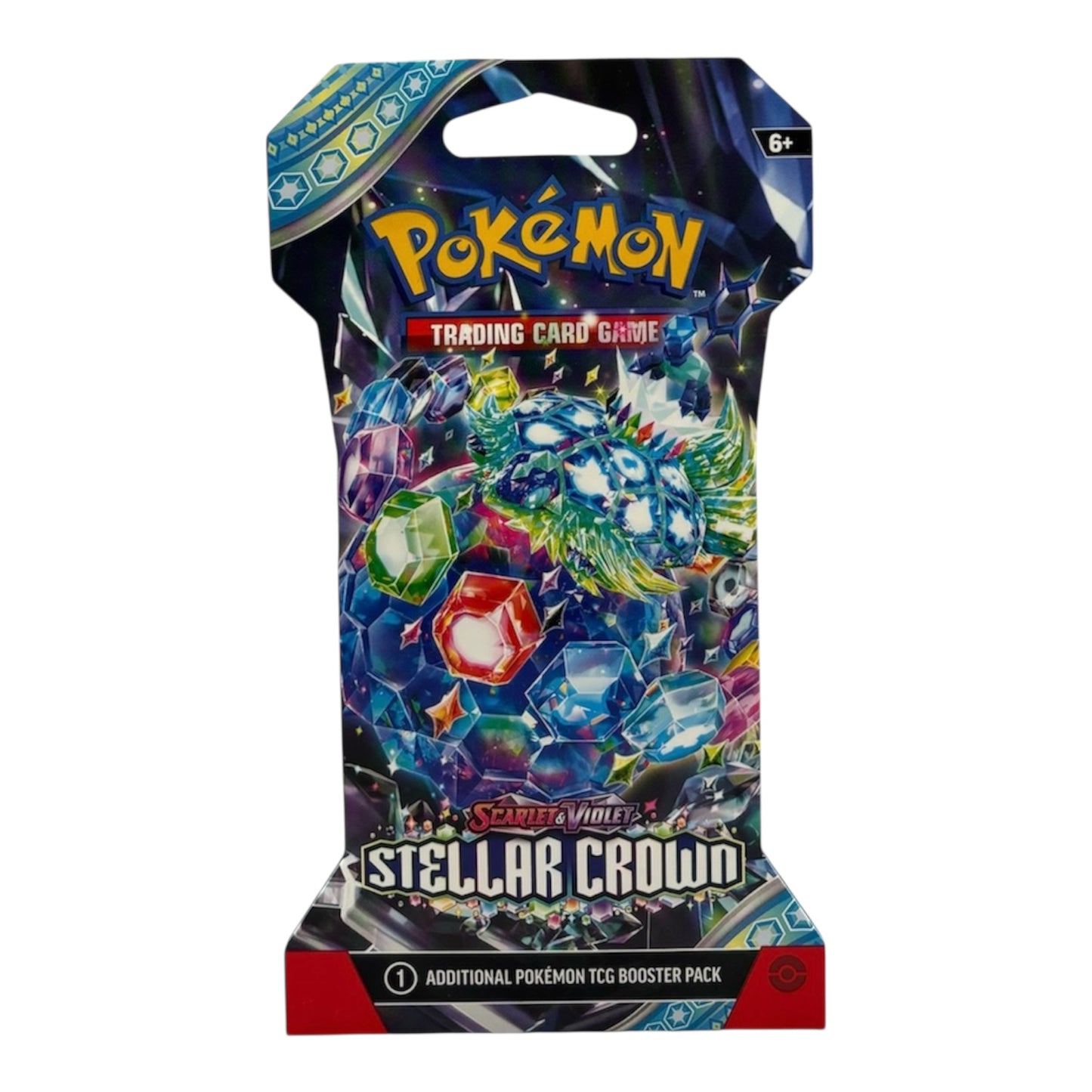 Pokemon Karmesin & Purpur Stellar Crown Sleeved Booster (englisch)