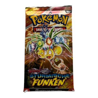 Pokemon Karmesin & Purpur Stürmische Funken Booster (deutsch)