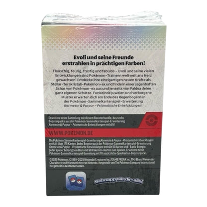 Pokemon Karmesin & Purpur Prismatische Entwicklungen (deutsch)