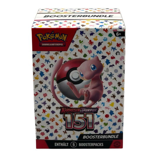 Pokemon Karmesin & Purpur 151 Boosterbundle (deutsch)