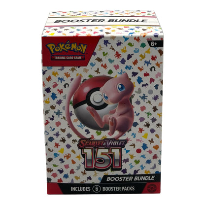 Pokemon Karmesin & Purpur 151 Boosterbundle (englisch)