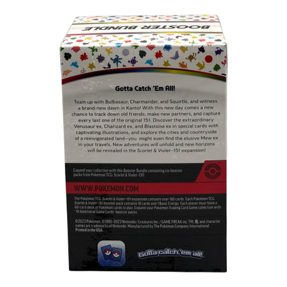 Pokemon Karmesin & Purpur 151 Boosterbundle (englisch)