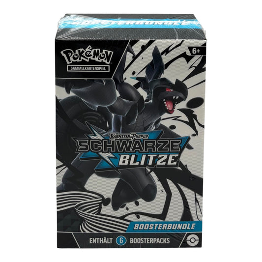 Pokemon Karmesin & Purpur Schwarze Blitze Boosterbundle (deutsch)
