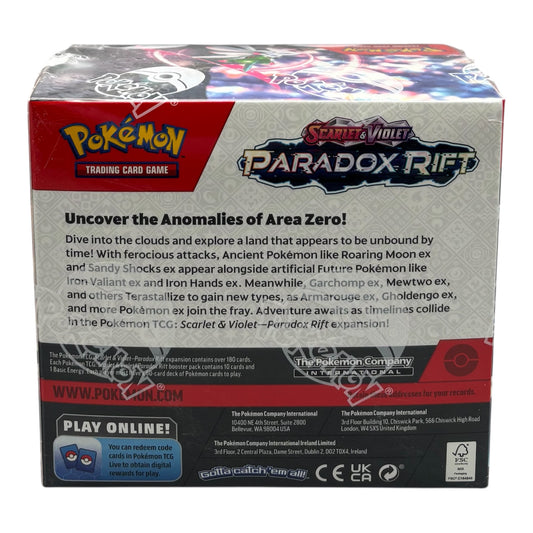 Pokemon Karmesin & Purpur Paradoxrift Display (englisch)