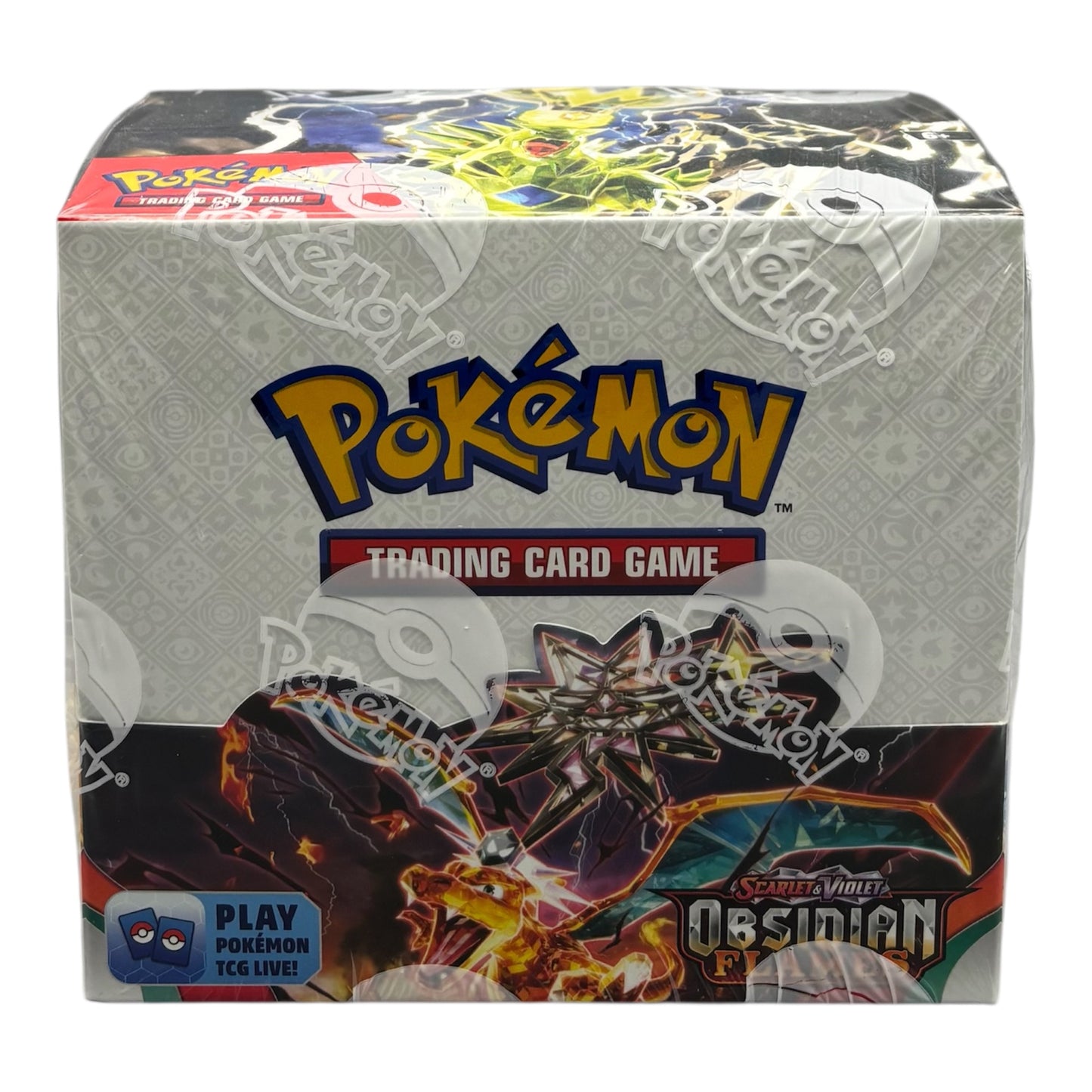 Pokemon Karmesin & Purpur Obsidian Flames Display (englisch)