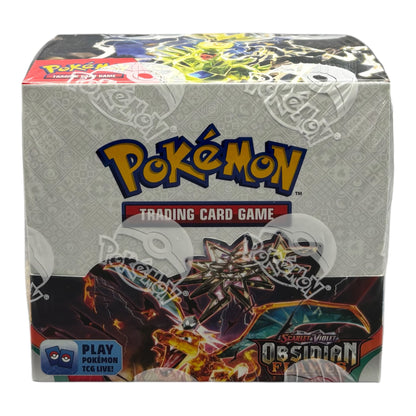 Pokemon Karmesin & Purpur Obsidian Flames Display (englisch)