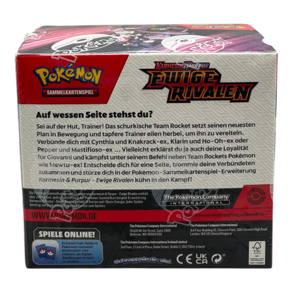 Pokemon Karmesin & Purpur Ewige Rivalen Display (deutsch)