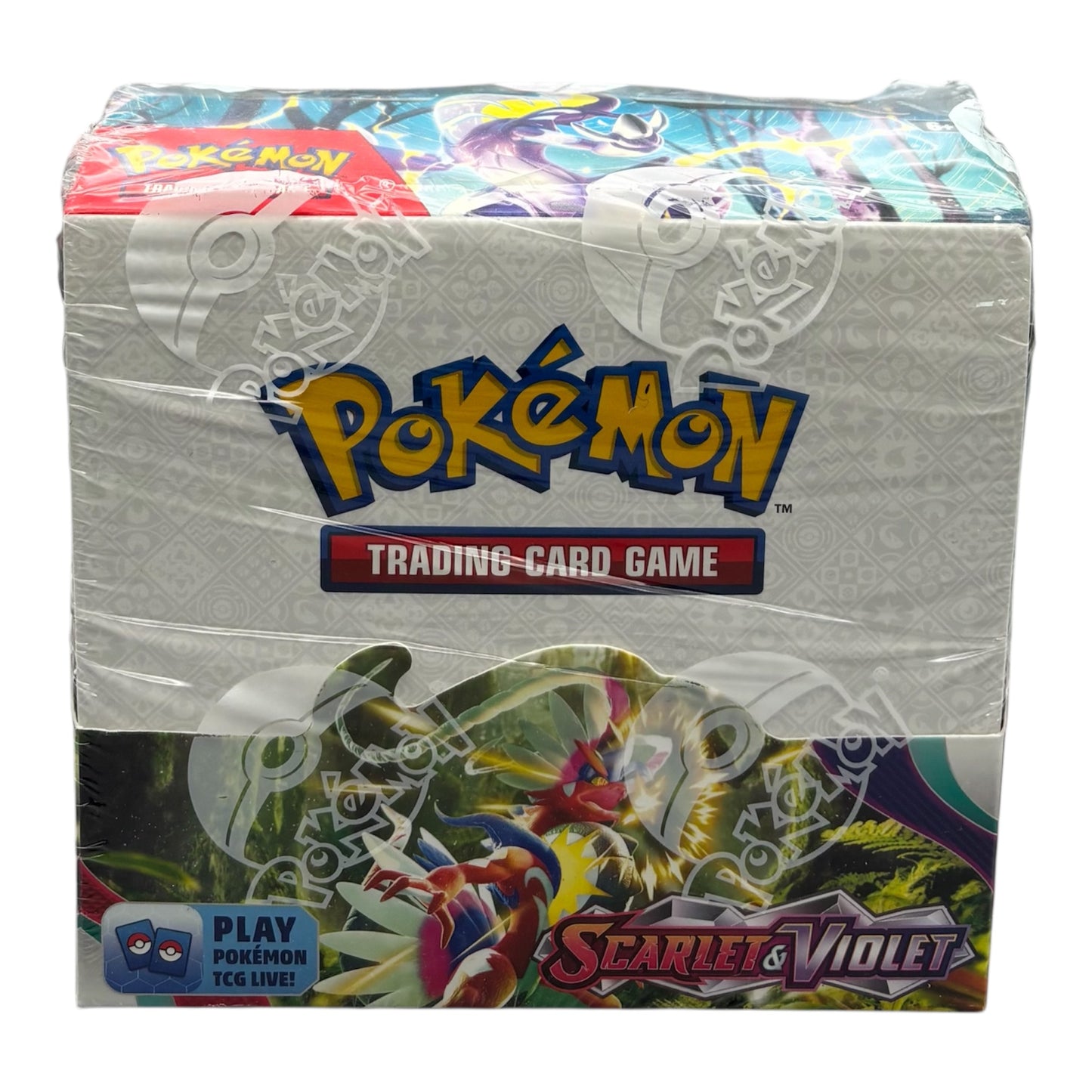 Pokemon Karmesin & Purpur S&V Base Display (englisch)