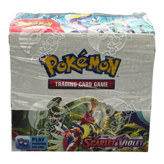 Pokemon Karmesin & Purpur S&V Base Display (englisch)