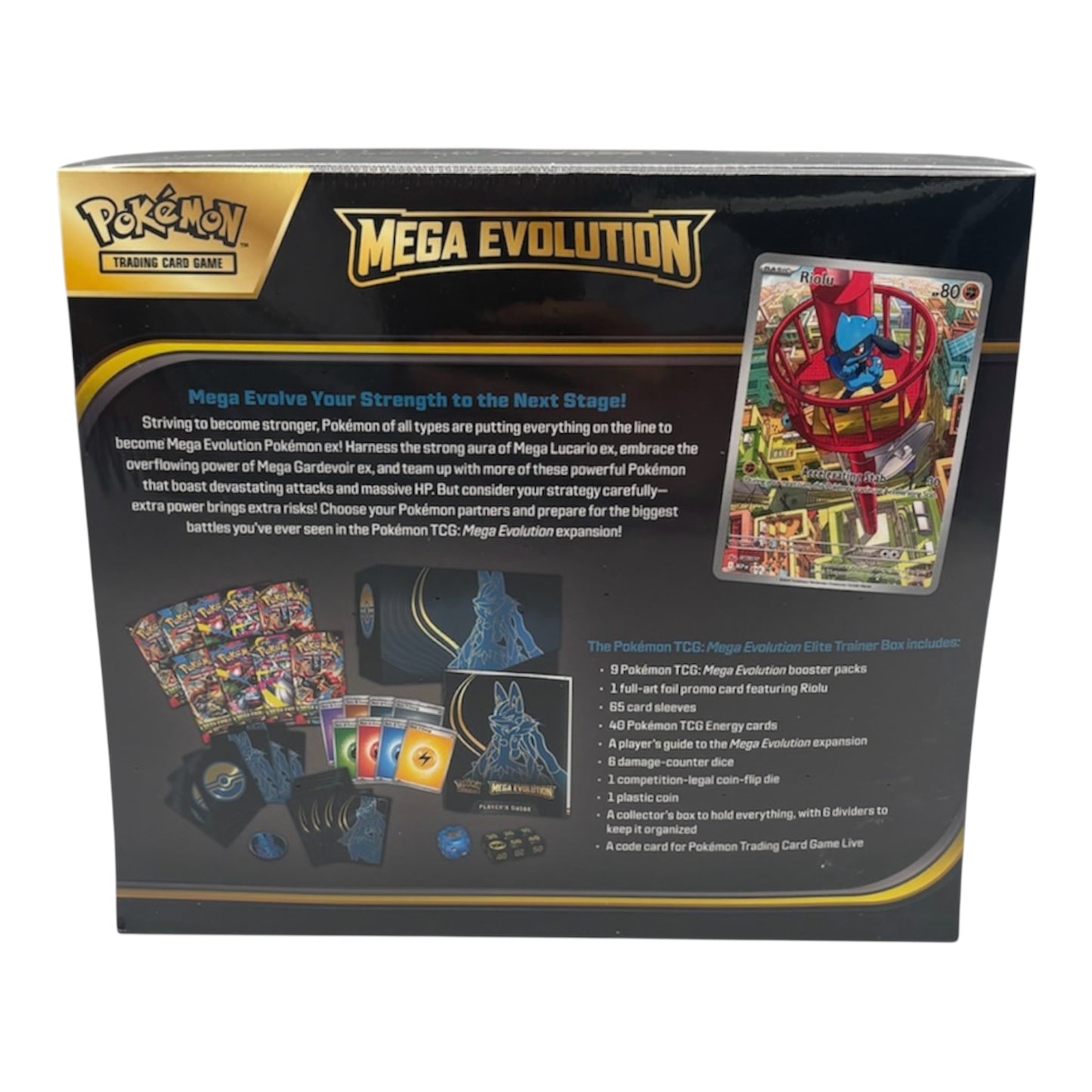 Pokemon Mega Entwicklungen Lucario Mega Evolution Elite-Trainer-Box (englisch)