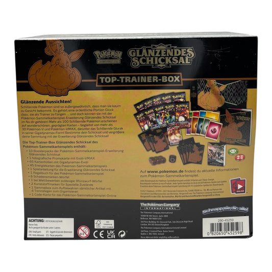 Pokemon Schwert & Schild Glänzendes Schicksal Top-Trainer-Box (deutsch)