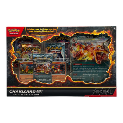 Pokemon Karmesin & Purpur Charizard EX Special Kollektion (englisch)