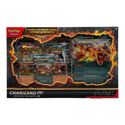 Pokemon Karmesin & Purpur Charizard EX Special Kollektion (englisch)