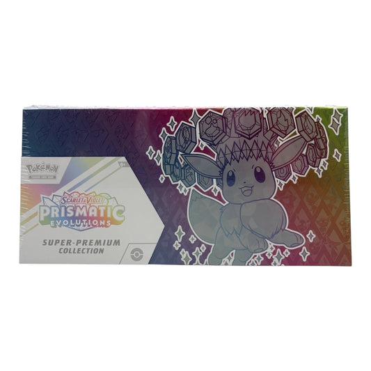 Pokemon Karmesin & Purpur Prismatische Entwicklungen Super-Premium Kollektion (englisch)