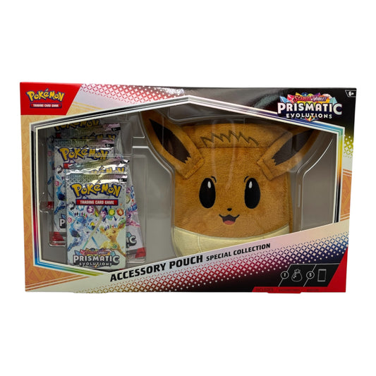 Pokemon Karmesin & Purpur Prismatic Evolution Zubehör Beutel Spezial Kollektion (englisch)