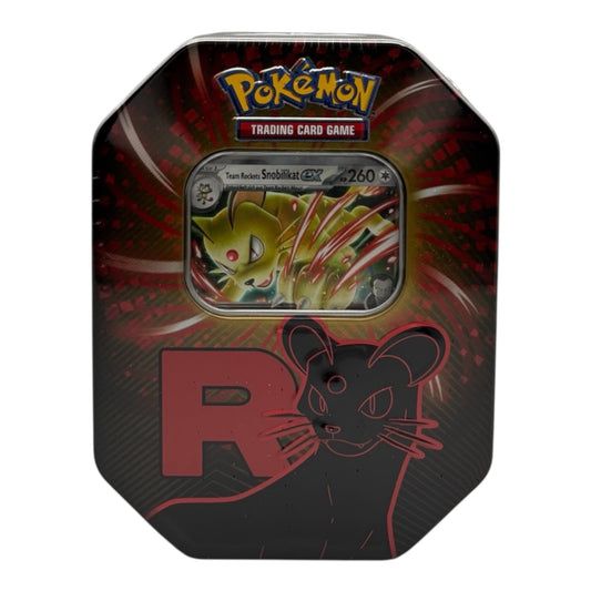 Pokemon Karmesin & Purpur Team Rocket EX Snobilikat Tin-Box (deutsch)