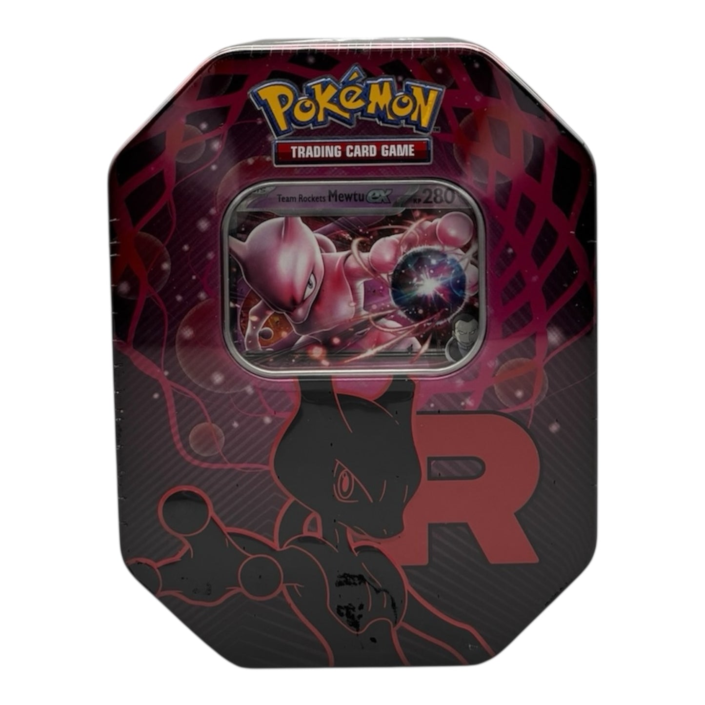 Pokemon Karmesin & Purpur Team Rocket EX Mewtwo Tin-Box (deutsch)