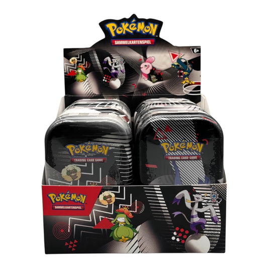 Pokemon Karmesin & Purpur Schwarze Blitze & Weisse Flammen Unova Mini Tin (deutsch)