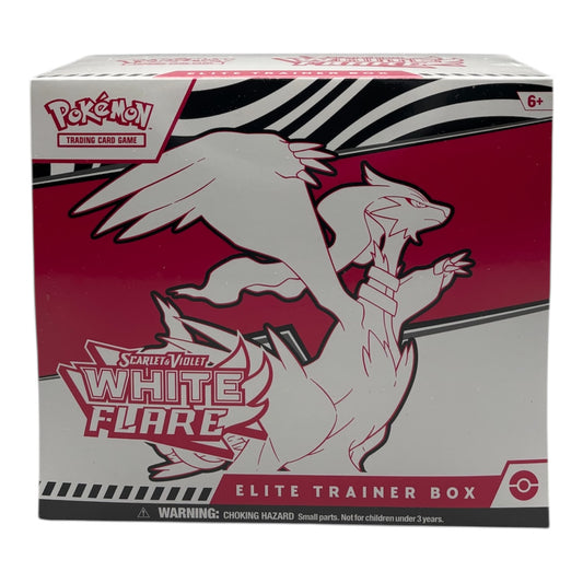 Pokemon Karmesin & Purpur White Flare Elite-Trainer-Box (englisch)