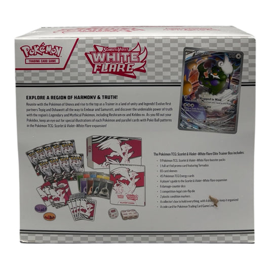 Pokemon Karmesin & Purpur White Flare Elite-Trainer-Box (englisch)