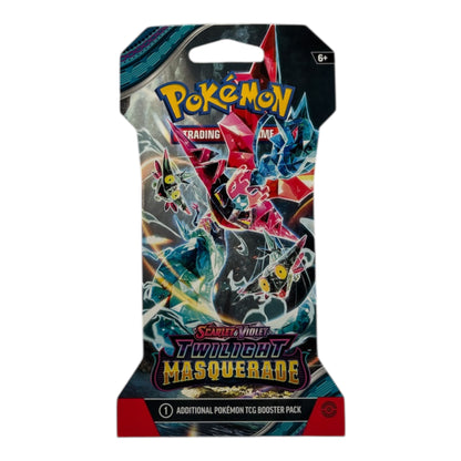 Pokemon Karmesin & Purpur Twilight Masquerade Sleeved Booster (englisch)