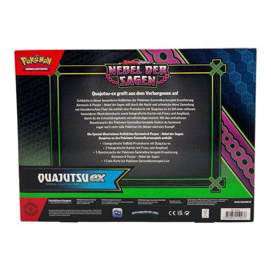 Pokemon Karmesin & Purpur Nebel der Sagen Quajutsu ex Kollektion (deutsch)