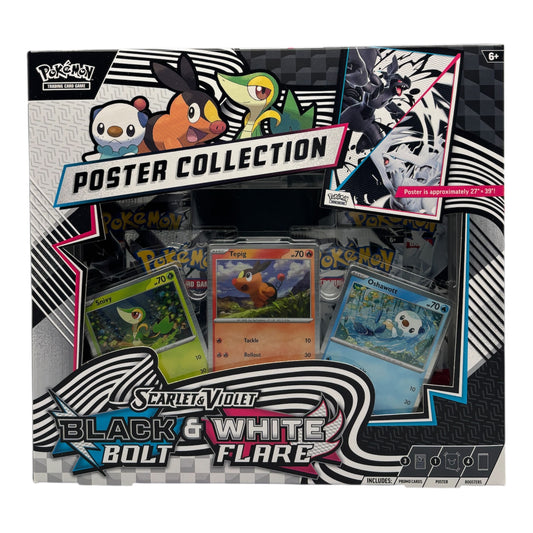 Pokemon Karmesin & Purpur Black Bolt & White Flare Unova Poster Kollektion (englisch)