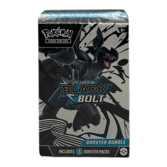 Pokemon Karmesin & Purpur Black Bolt Boosterbundle (englisch)