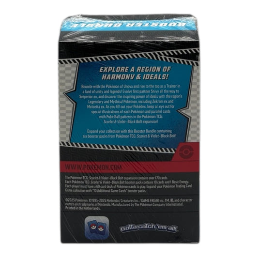 Pokemon Karmesin & Purpur Black Bolt Boosterbundle (englisch)