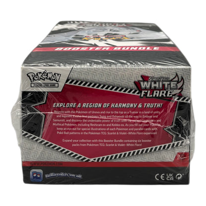 Pokemon Karmesin & Purpur White Flare Boosterbundle Display (englisch)
