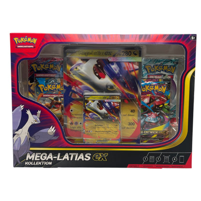 Pokemon Mega Entwicklung/Karmesin & Purpur Mega Latias ex Box (deutsch)