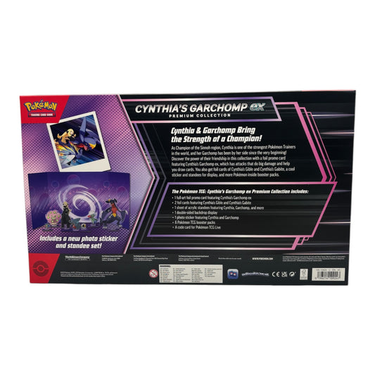 Pokemon Karmesin & Purpur Cynthia’s Garchomp ex Premium Kollektion (englisch)