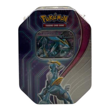 Pokemon Karmesin & Purpur Paradox Schicksale Tin Box Eisenhaupt ex (deutsch)