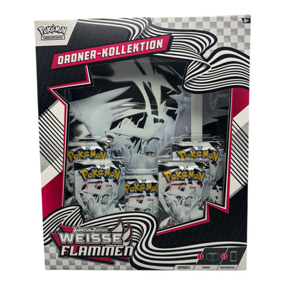 Pokemon Karmesin & Purpur Weisse Flammen Ordner Kollektion (deutsch)