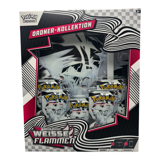 Pokemon Karmesin & Purpur Weisse Flammen Ordner Kollektion (deutsch)